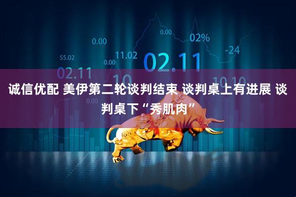 诚信优配 美伊第二轮谈判结束 谈判桌上有进展 谈判桌下“秀肌肉”