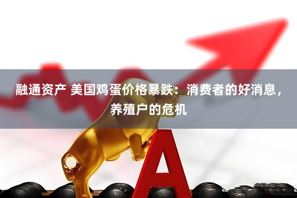 融通资产 美国鸡蛋价格暴跌：消费者的好消息，养殖户的危机